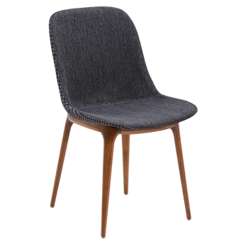 Стілець Tilia Shell-W Pad сидіння з тканиною pied de poule-07