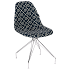 Стул Tilia Eos-X сиденье с тканью, ножки металлические хромированные ARTCLASS 805