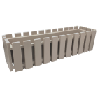 Горщик для квітів балконний Akasya 11 л сіро-коричневий