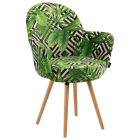 Крісло Tilia Gora-N ніжки букові, сидіння з тканиною VOKATO