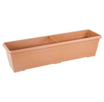 Горщик для квітів балконний Villa 14 л теракотовий