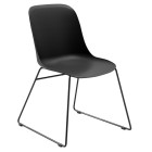Стілець Tilia Shell-UP чорний - чорний