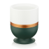Горщик для квітів Ribbon 1,6 л овальний зелений-білий