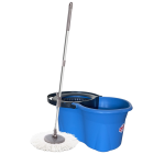 Набір для прибирання Planet Spin Mop Mini Eco 14 л блакитний-антрацитовий