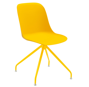 Стілець Tilia Shell-ZP жовтий  - жовтий