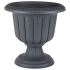 Горшок для цветов на ножке Nergiz 25,3 л антрацитовый