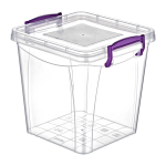 Контейнер на засувках глибокий 3,7 л прозорий