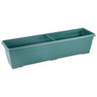 Горщик для квітів балконний Villa 14 л зелений