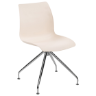 Стул Tilia Lazer-Z ножки хромированные кремовый