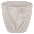Горшок для цветов Sumela 0,5 л бело-серый Горшок для цветов Sumela 0,5 л бело-серый