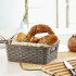 Кошик під ротанг c ручками 2,5 л бузковий