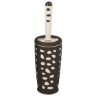 Йоржик для унітазу Planet Stone коричнево-кремовий