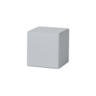 Пуф Papatya Aura квадратний 45x45 см (Batyline Eden) галька 00566