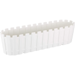 Горщик для квітів балконний Akasya 9 л білий