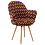 Кресло Tilia Gora-N ножки буковые, сиденье с тканью ARTNUVO 46094 - V6