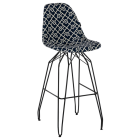 Стілець барний Tilia Eos-M сидіння з тканиною, ніжки металеві фарбовані ARTCLASS 805