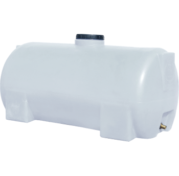 Бак 150 л горизонтальний ГО ПБ білий