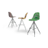 Стул барный Tilia Eos-X сиденье с тканью, ножки металлические крашеные ARTCLASS 808