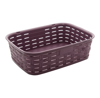 Кошик під ротанг 1,75 л фіолетовий