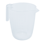 Стакан мерный пластиковый на 1 л прозрачный