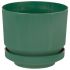 Горшок для цветов Lux 3,3 л зеленый