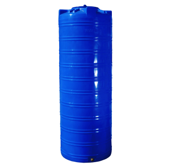 Ємність для зберігання дизельного палива 1000 л вузька вертикальна двошарова