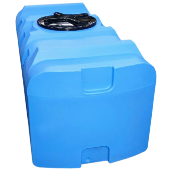 Ємність 500 л квадратна ХБП блакитна