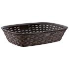 Хлібний кошик під ротанг темно-коричневий