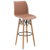 Стілець барний Tilia Laser-V ніжки букові світло-коричневий