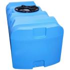 Ємність 500 л квадратна ХБП блакитна