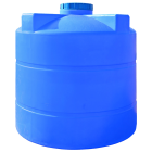 Бочка 3500 л вертикальна ПБ блакитна