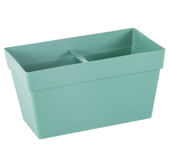 Горщик для квітів балконний Yali 6,5 л зелений