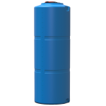 Емкость 2000 л узкая вертикальная крышка с клапаном синяя Емкость 2000 л узкая вертикальная крышка с клапаном синяя