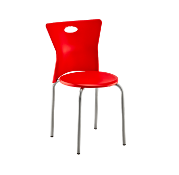 Стул Irak Plastik Vega красный