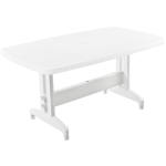 Стіл PAPATYA Престиж 88x155 білий Стіл PAPATYA Престиж 88x155 білий