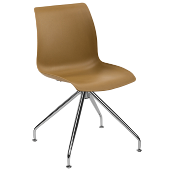 Стул Tilia Lazer-Z ножки хромированные цвет дерево