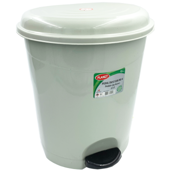 Відро для сміття з педаллю Planet №4 22 л сіре