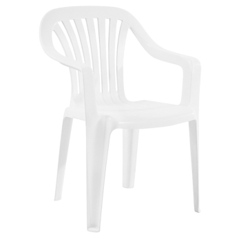 Крісло Papatya Тропік біле