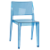 Стілець Papatya Gyza прозоро-синій