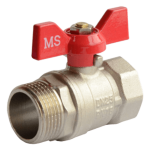 Кран кульовий 1"