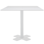 База стола Oxo II 60x60x73 см катафорез матовий білий Papatya