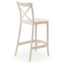 Стілець барний Tilia Capri 75 см кремовий