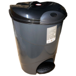 Мусорное ведро с педалью Irak Plastik Bella №2 19л антрацитовое