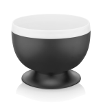 Горшок для цветов Guvvech 2,8 л овальный антрацитовый