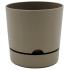Горшок для цветов Begonya 1 л серо-коричневый