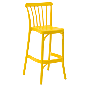 Стілець барний Tilia Gozo 75 см жовтий