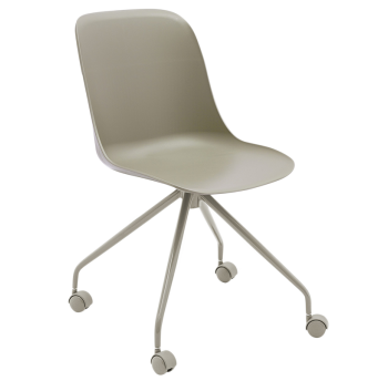 Стілець Tilia Shell-OP сірий цемент - сірий цемент