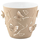 Горшок для цветов 3D 2,5 л бежевый