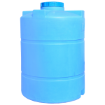 Ємність для зберігання води та рідких добрив 2000 л вертикальна ПБ блакитна Ємність для зберігання води та рідких добрив 2000 л вертикальна ПБ блакитна
