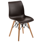 Стілець Tilia Laser-V ніжки букові венге